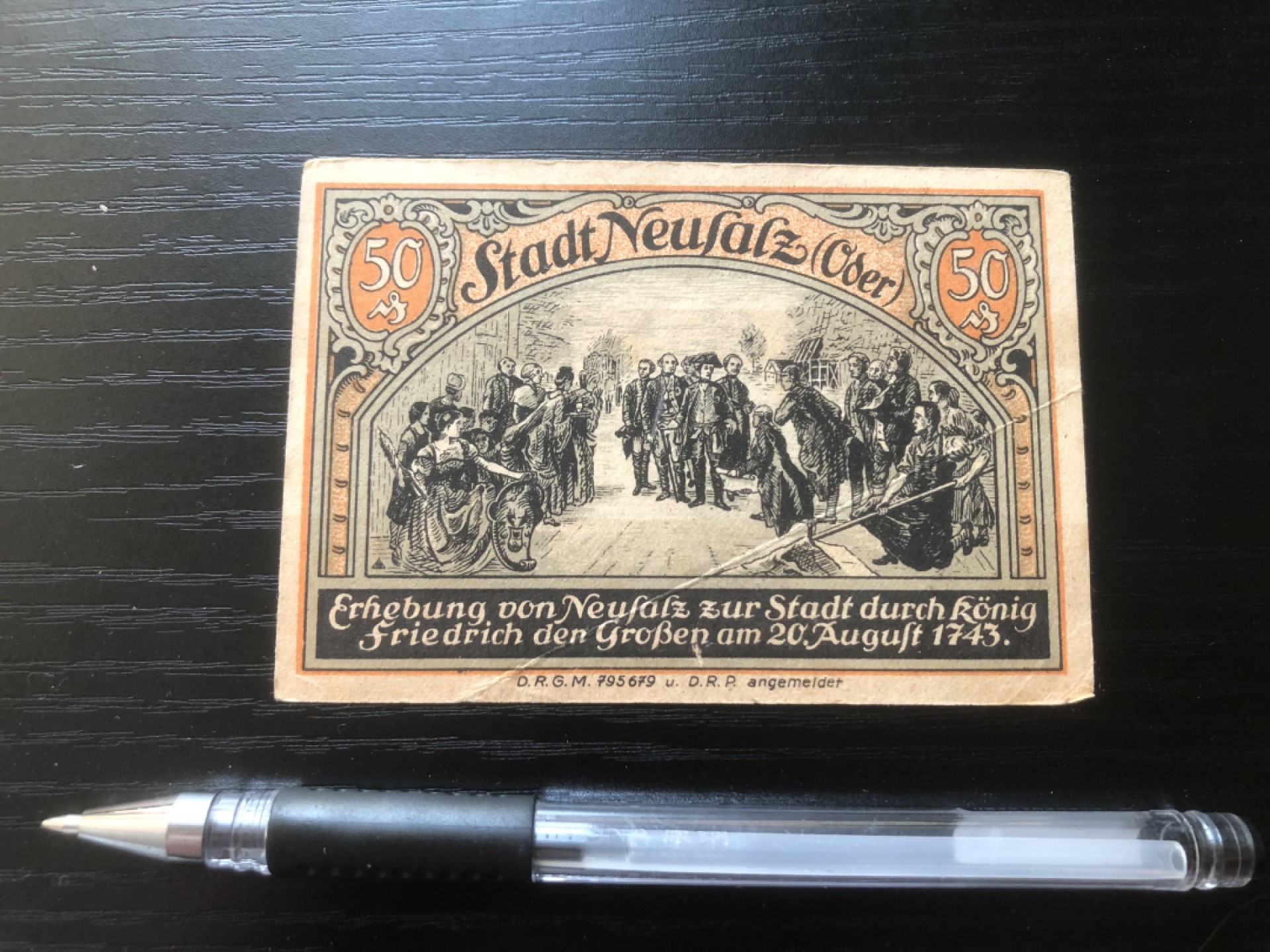 【保诚微拍】第16期 德国一战紧急时期1914-23年纸币【自动拍卖】【全场包邮】【佣金3.99元/件】 【纸币】【德国紧急时期纸币】#52  50芬尼