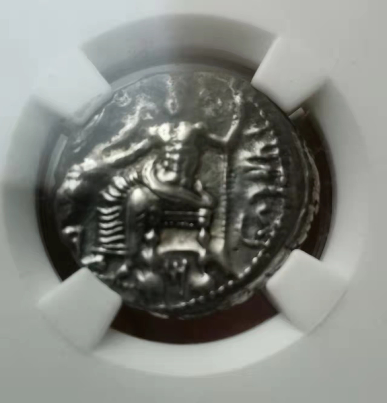 瓶子🏺第28期拍卖会 古希腊公元前350年西里西亚狮子咬牛银币（稀少品种）
