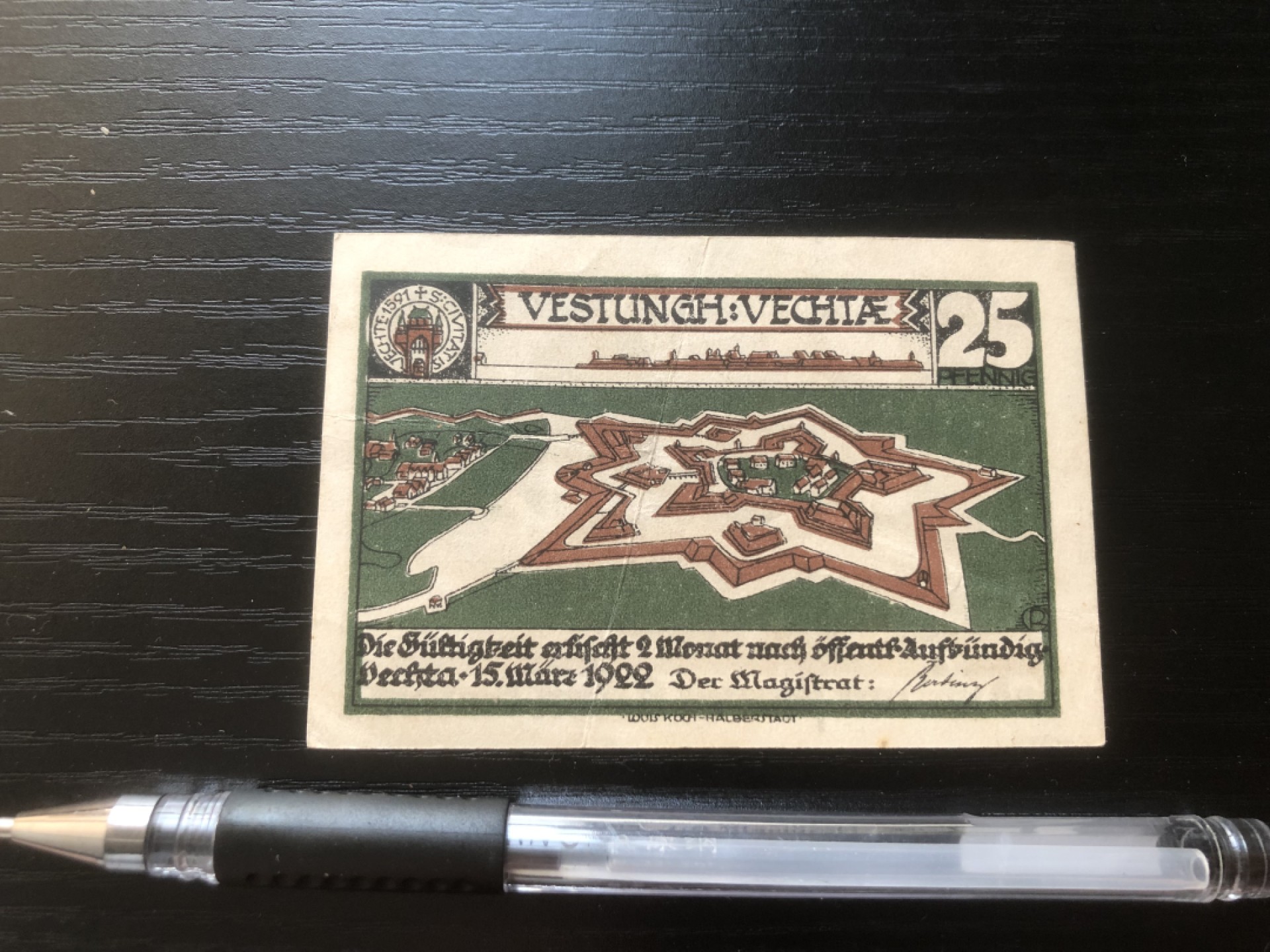 【保诚微拍】第16期 德国一战紧急时期1914-23年纸币【自动拍卖】【全场包邮】【佣金3.99元/件】 【纸币】【德国紧急时期纸币】#58