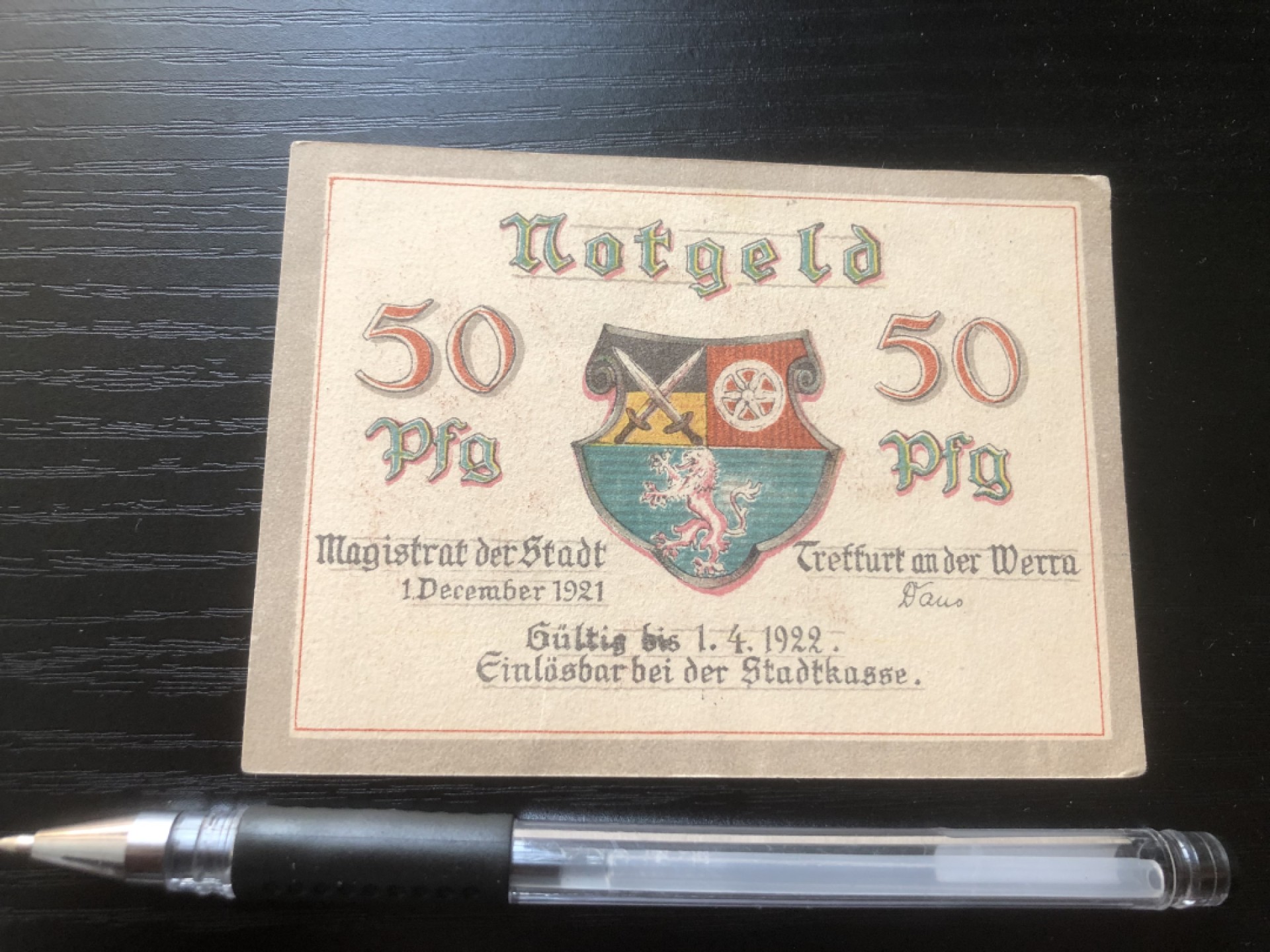 【保诚微拍】第16期 德国一战紧急时期1914-23年纸币【自动拍卖】【全场包邮】【佣金3.99元/件】 【纸币】【德国紧急时期纸币】#82