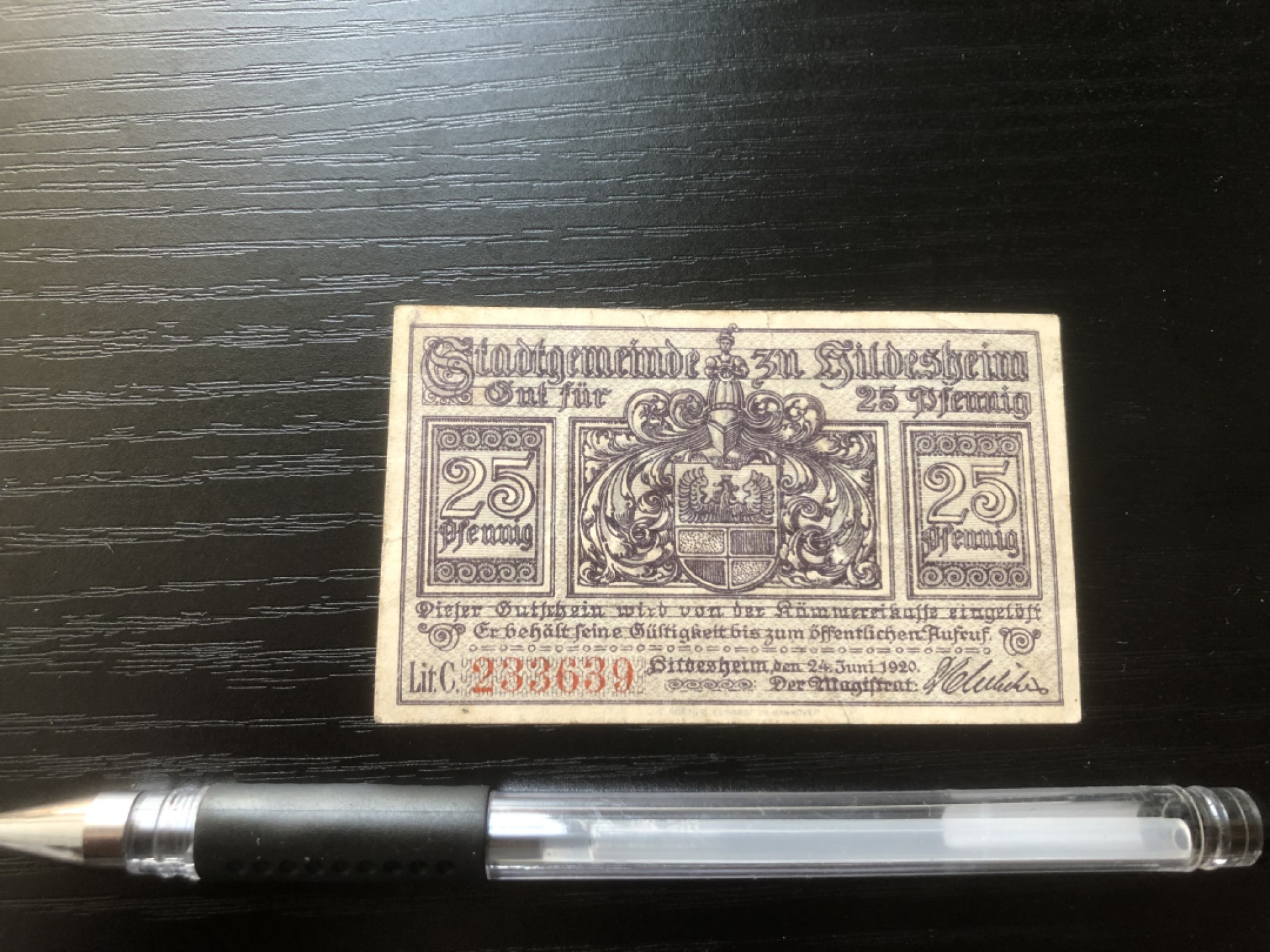 【保诚微拍】第16期 德国一战紧急时期1914-23年纸币【自动拍卖】【全场包邮】【佣金3.99元/件】 【纸币】【德国紧急时期纸币】# 88