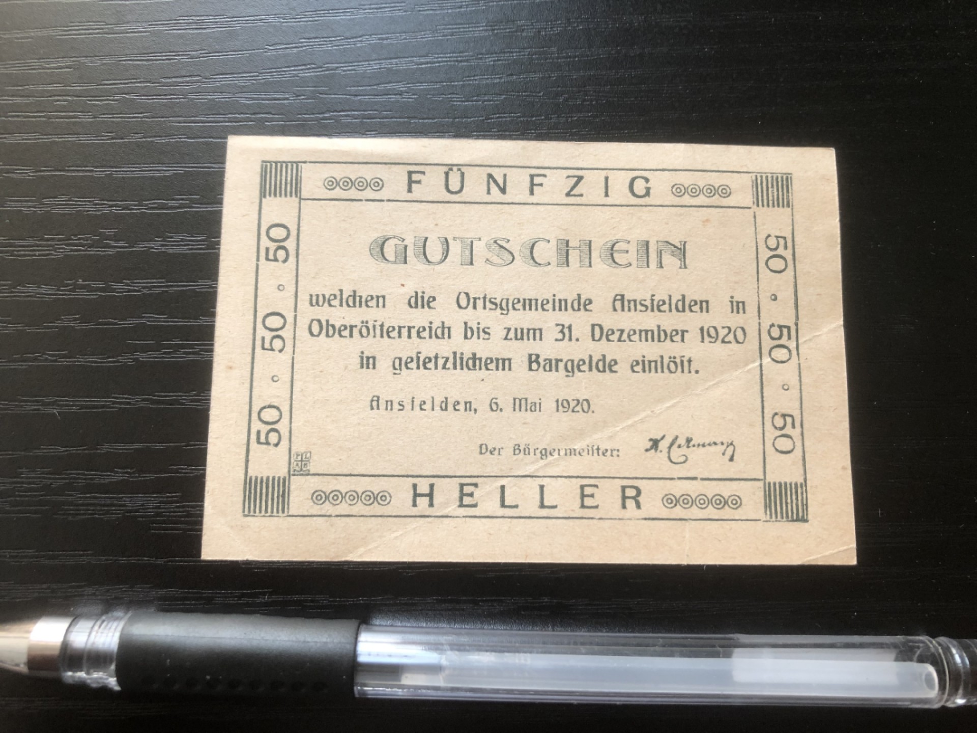 【保诚微拍】第16期 德国一战紧急时期1914-23年纸币【自动拍卖】【全场包邮】【佣金3.99元/件】 【纸币】【德国紧急时期纸币】# 86