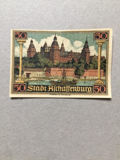 【牧君集藏】第2期拍卖—德国紧急货币专场 德国紧急货币 50芬尼 纸币 310820