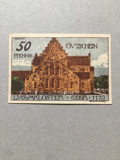 【牧君集藏】第2期拍卖—德国紧急货币专场 德国紧急货币 1920年 50芬尼 10196