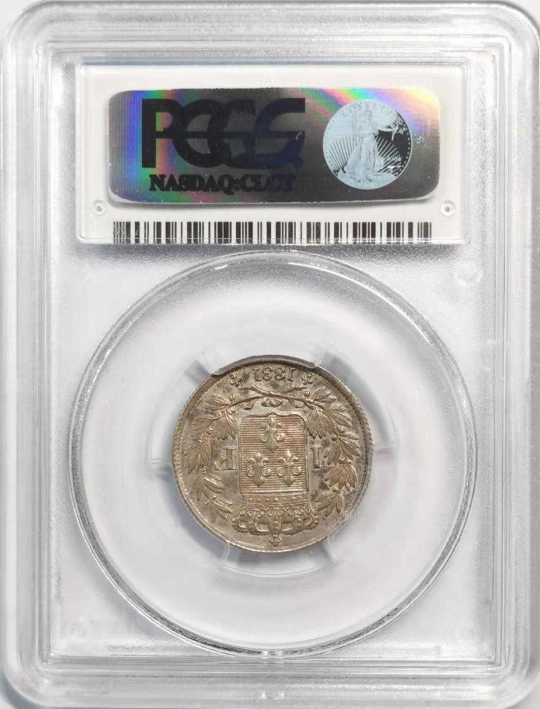 凡希社世界钱币微拍第一百九十一期 1831法国亨利五世僭主1法郎PCGS-SP62色泽迷人！