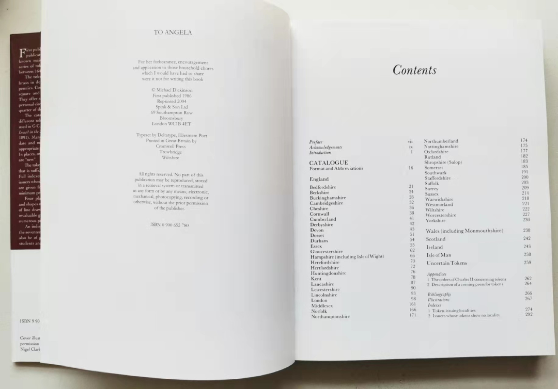 凡希社世界钱币微拍第一百九十一期 十七世纪不列颠岛屿代用币与价格 九五品 292页