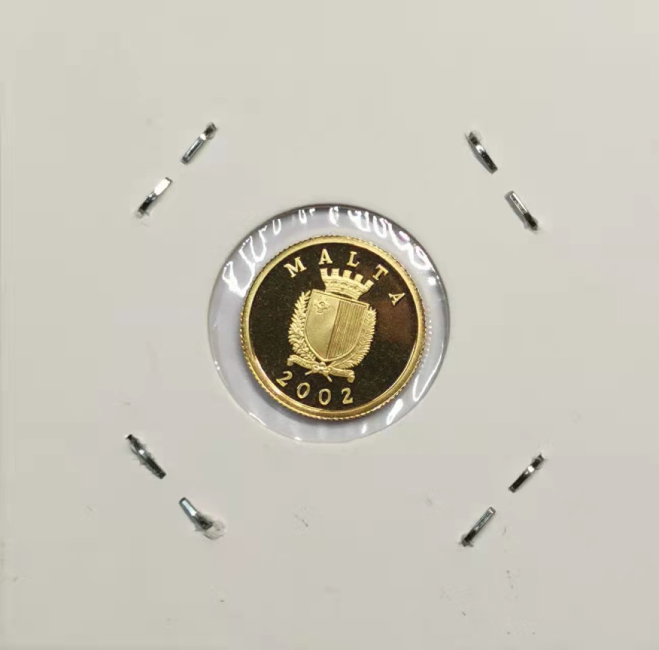 凡希社世界钱币微拍第一百九十一期 2002马耳他10liri古代帆船金币