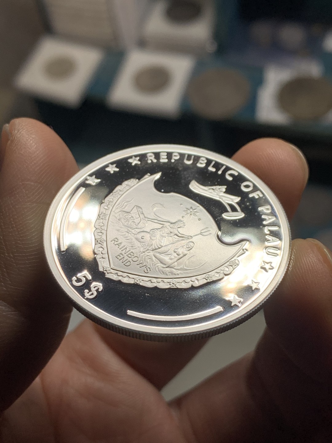 《竞宝斋》第38场-本周一 （全场顺丰包邮） 帕劳世界奇观系列银币 2013年圣彼得大教堂 有证书