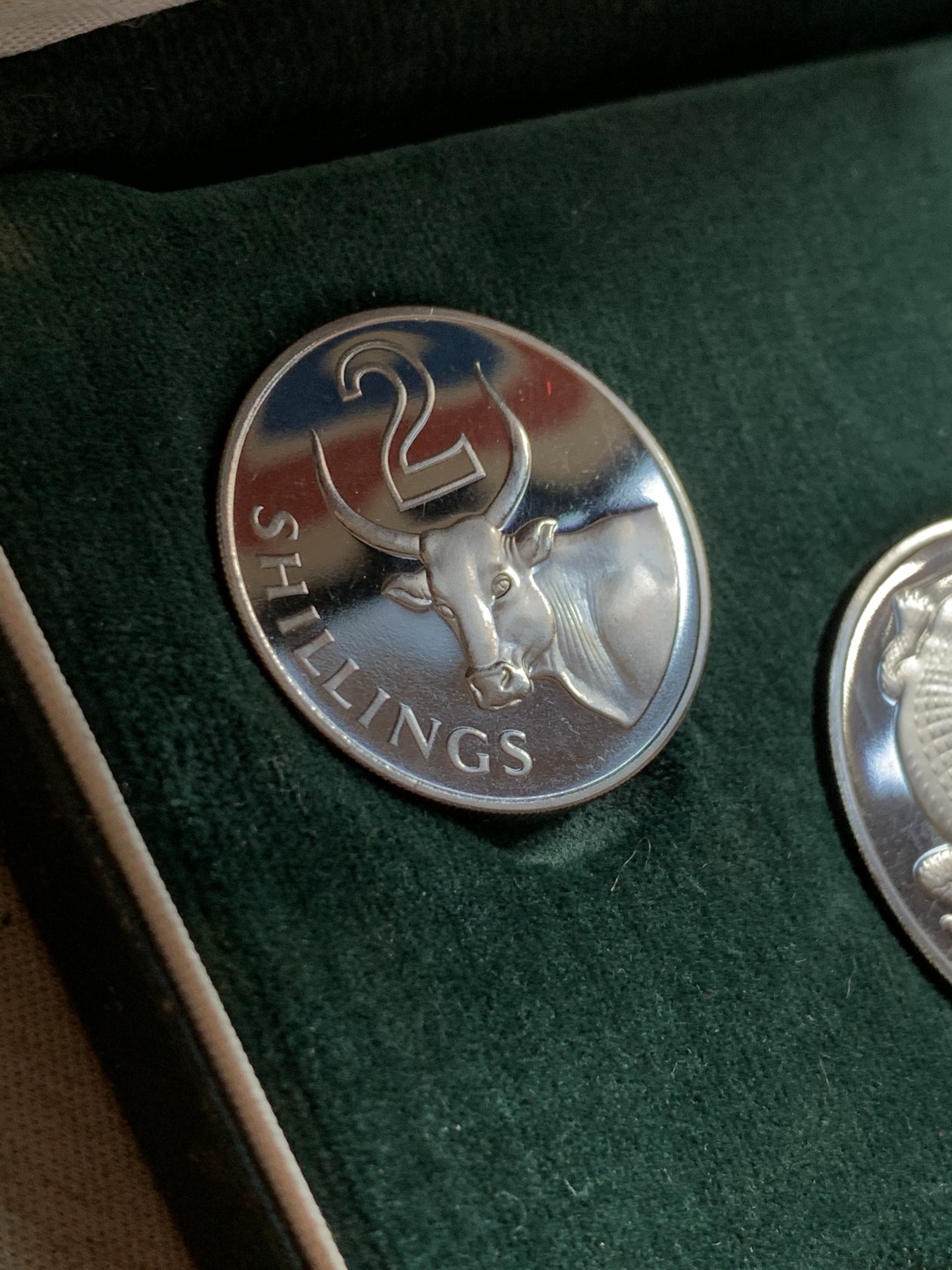 《竞宝斋》第38场-本周一 （全场顺丰包邮） 1966年 英属冈比亚动物版  6枚 精致套币