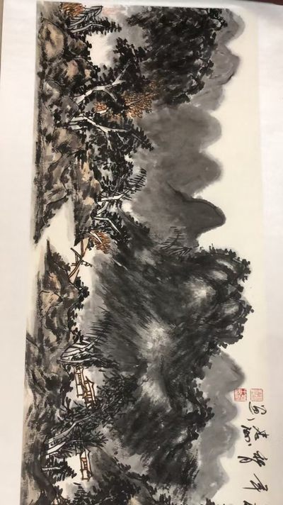 中国国画研究院院长陈忠洲作品