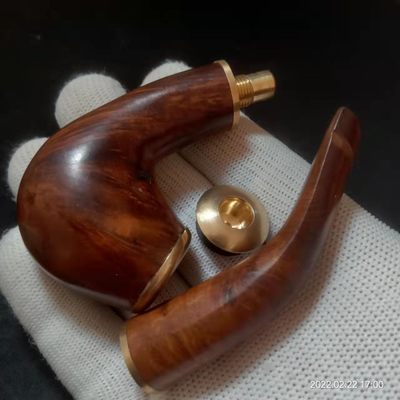 麻梨疙瘩可拆卸两用烟斗 - 麻梨疙瘩可拆卸两用烟斗