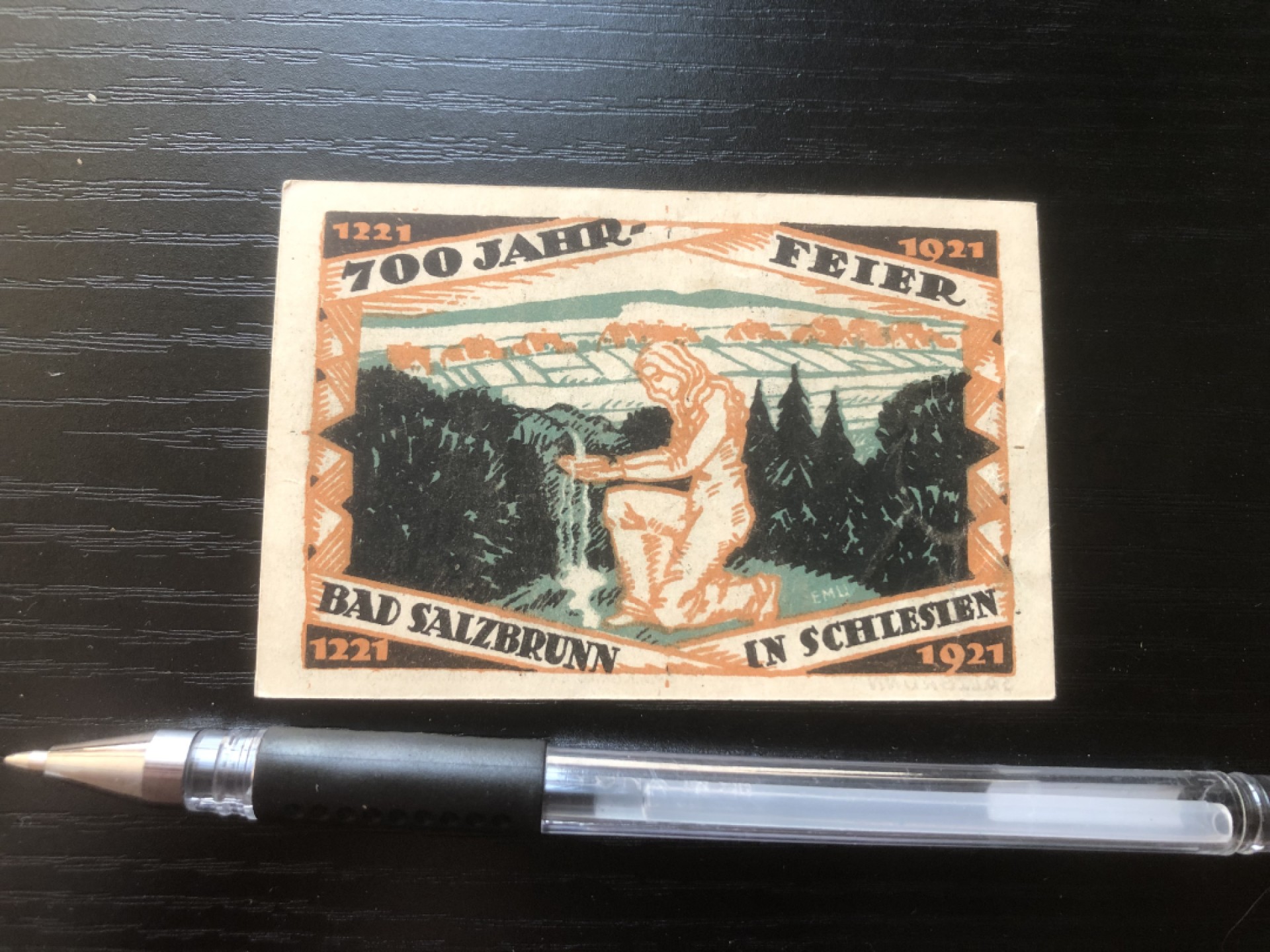 【保诚微拍】第17期  $ 纸币专场 $【自动拍卖】【全场包邮】【佣金3.99元/件】 【纸币】【德国紧急时期纸币】#53