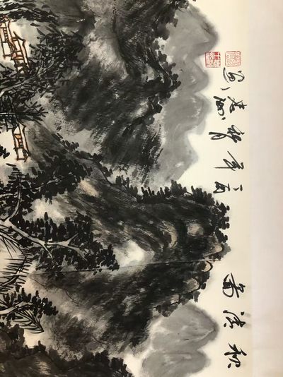 中国国画研究院院长陈忠洲作品