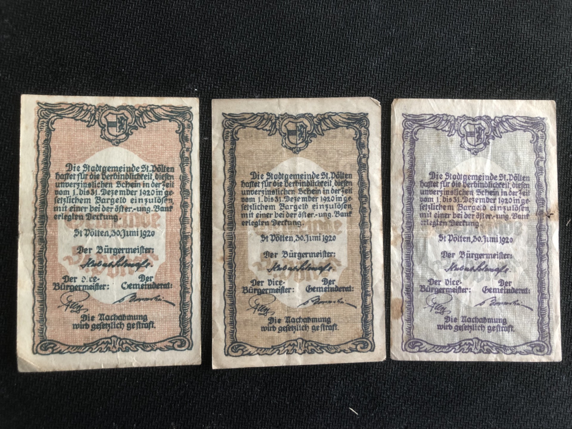 【保诚微拍】第17期  $ 纸币专场 $【自动拍卖】【全场包邮】【佣金3.99元/件】 【纸币】【德国紧急时期纸币】#109