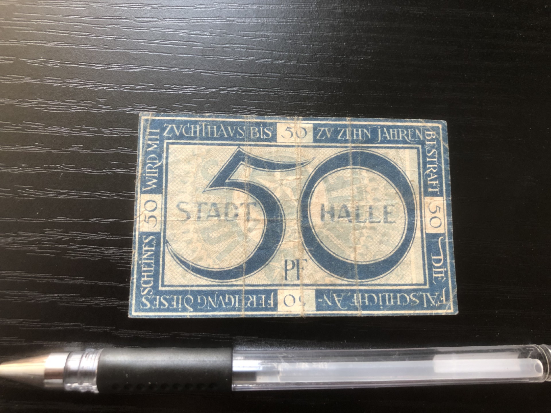 【保诚微拍】第17期  $ 纸币专场 $【自动拍卖】【全场包邮】【佣金3.99元/件】 【纸币】【德国紧急时期纸币】#80