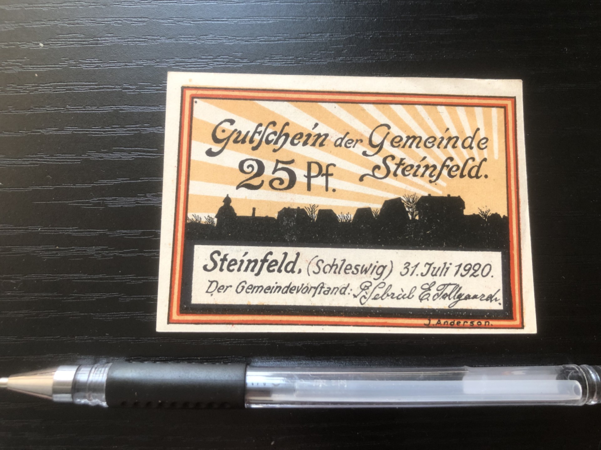 【保诚微拍】第17期  $ 纸币专场 $【自动拍卖】【全场包邮】【佣金3.99元/件】 【纸币】【德国紧急时期纸币】#59