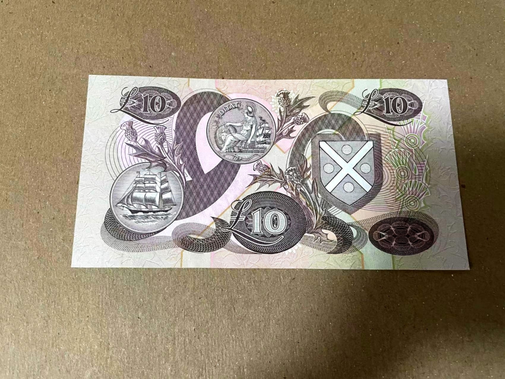 【Blue Auction】✨世界纸币精拍第166期——利奥波德二世（共105拍） 【无47】苏格兰 1993年10镑 全新UNC 精美