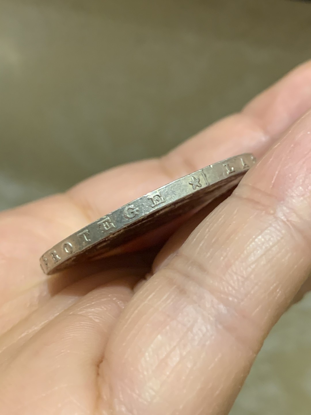 《竞宝斋》第38场-本周一 （全场顺丰包邮） 重拍！法国1873-A年 大力神 5法郎 大银币 原光好品 可以自己送评