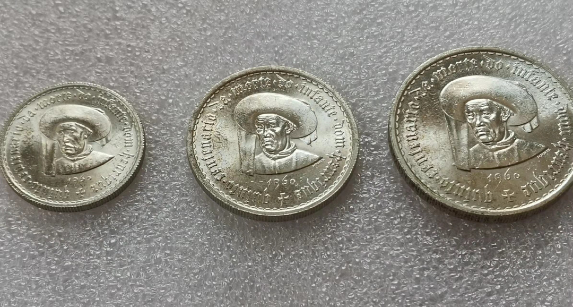 瓶子🏺第29期拍卖会 葡萄牙1960年三枚套（BU）