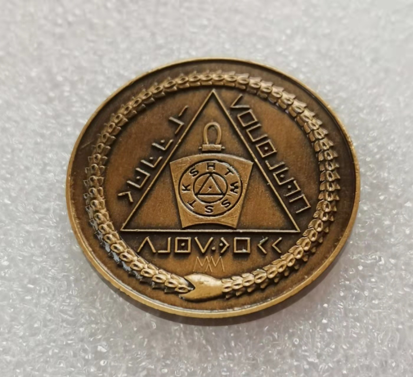 瓶子🏺第29期拍卖会 英国2004年共济会纪念铜章No.1846