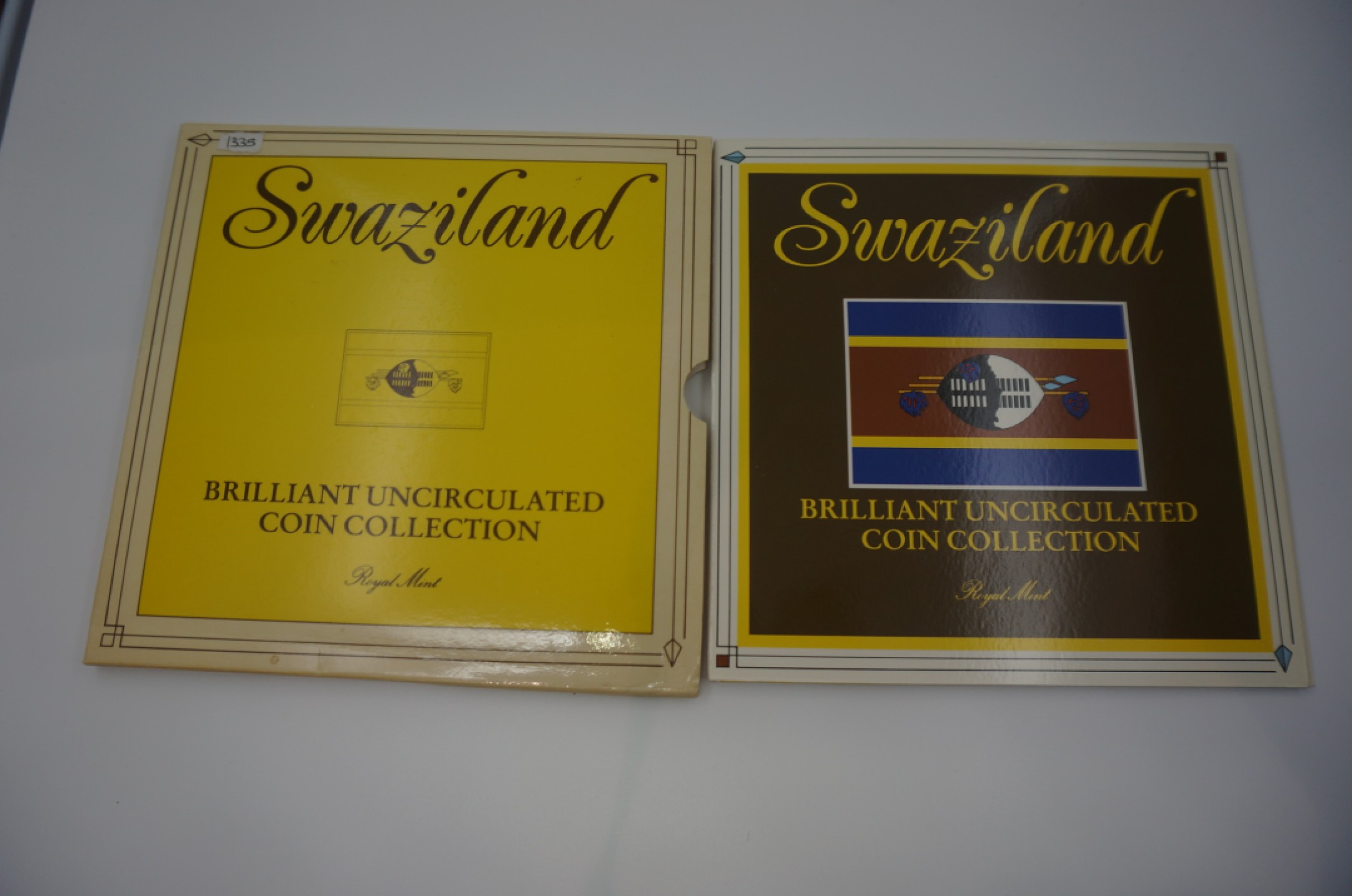 乐游外币首个限时专场—各国精装套币 1986斯威士兰6枚精装套币