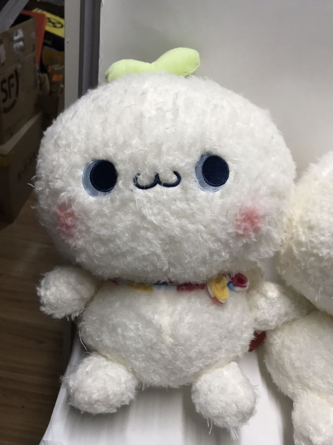 零元拍：夹机占正品长草颜团子全新布偶一对 附原装袋子 非常大只可爱 手感超好 全新正品 送女友送小朋友都是好选择
