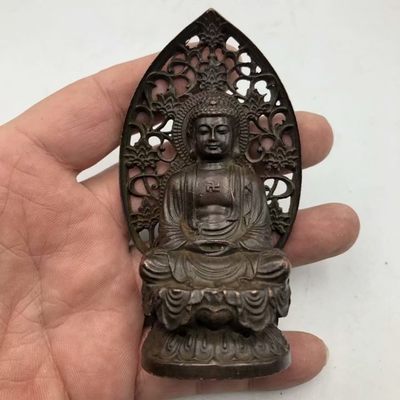 古玩杂项收藏复古佛像如来佛像摆件铜像佛堂供奉工艺品摆件 包邮 - 古玩杂项收藏复古佛像如来佛像摆件铜像佛堂供奉工艺品摆件 包邮