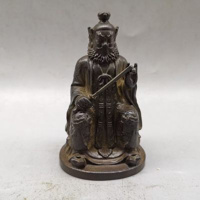 铜张天师摆件 张道陵道教老祖天师真人佛像供奉铜像家居摆件铜器 - 铜张天师摆件 张道陵道教老祖天师真人佛像供奉铜像家居摆件铜器