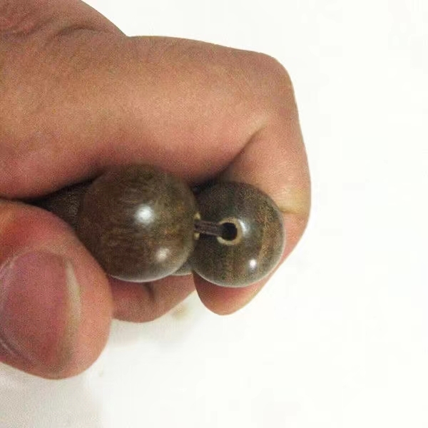 金丝檀木佛珠念珠手持手链金丝檀木珠手串保平安佛珠檀木12mm