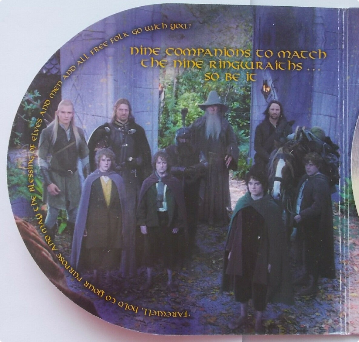 乐游外币首个限时专场—各国精装套币 2003新西兰9枚50分精装套币指环王