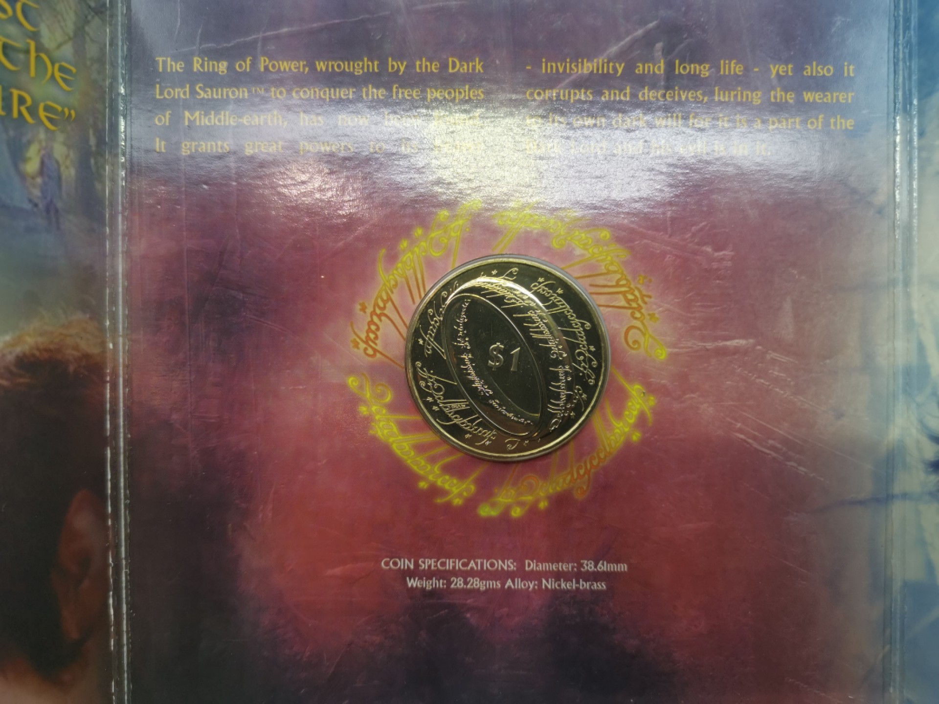 乐游外币首个限时专场—各国精装套币 2003新西兰1元精装套币指环王