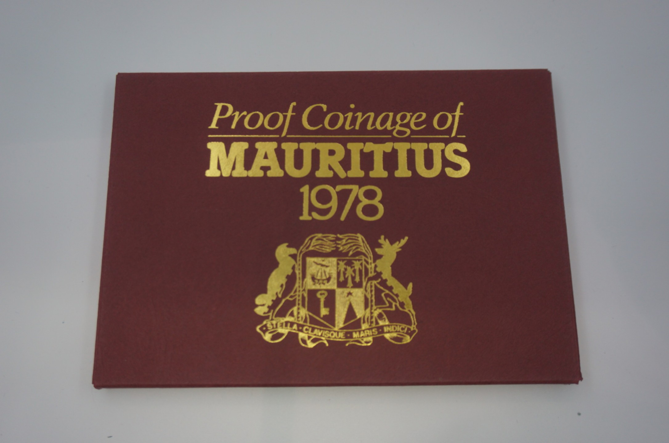 乐游外币首个限时专场—各国精装套币 1978毛里求斯7枚精制套币铜币五彩光