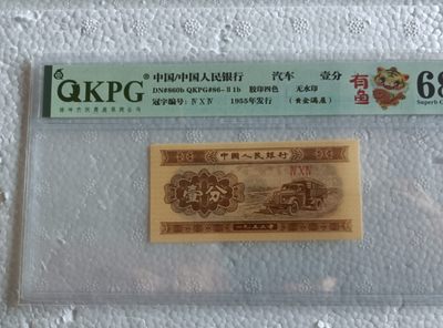 53年壹分、贰分，稀缺品种，穿越时空＋纤丝，黄金满屋，千紫万红，太白金星，移位币，褶皱币，纪念冠等等 - 壹分404冠字，虎年特标，黄金满屋