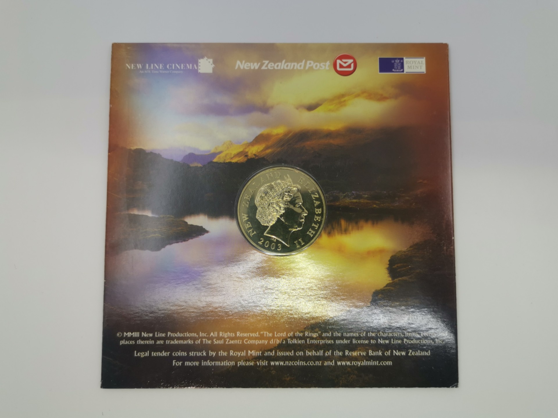 乐游外币首个限时专场—各国精装套币 2003新西兰1元精装套币指环王