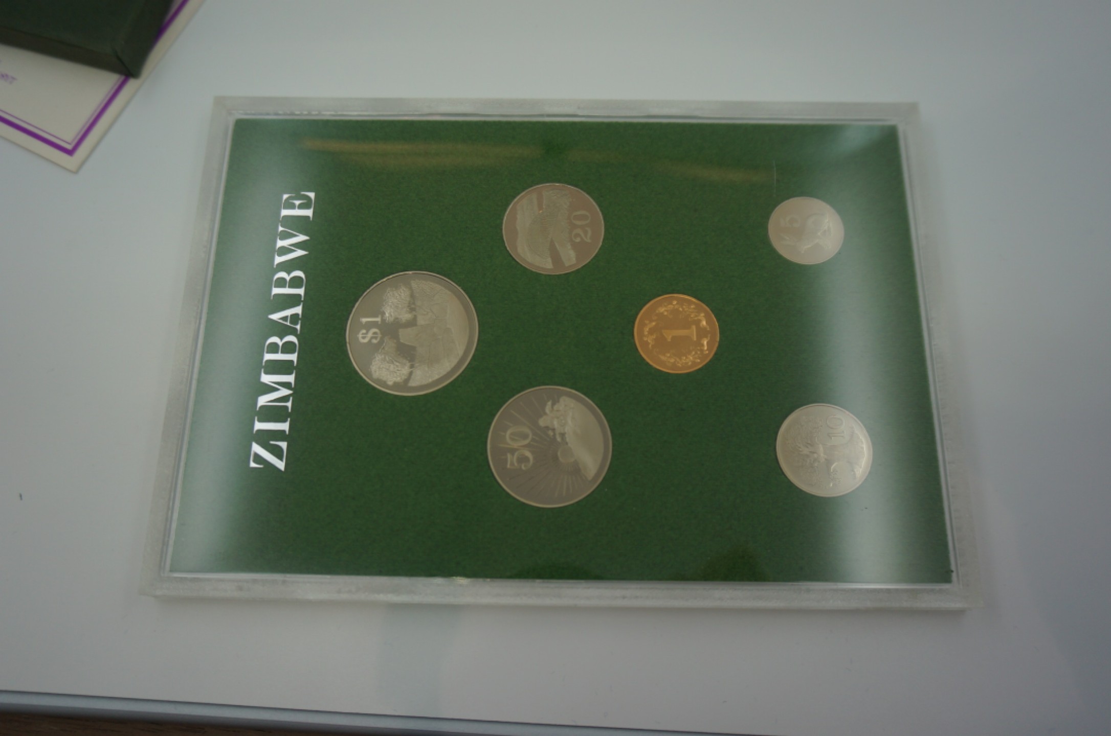 乐游外币首个限时专场—各国精装套币 1980津巴布韦6枚精制套币