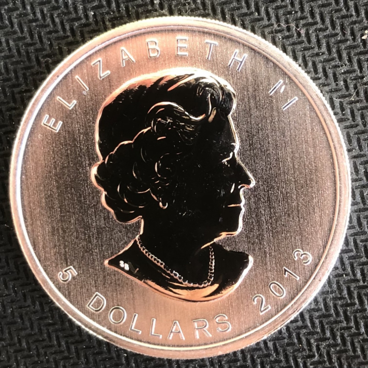 【保诚微拍】【自动拍卖、全场包邮】第19期 $ 硬币专场 $ 【投资银币】加拿大 2013年 野生动物-羚羊 投资银币（1盎司31.1克，0.9999银）无暇 全品