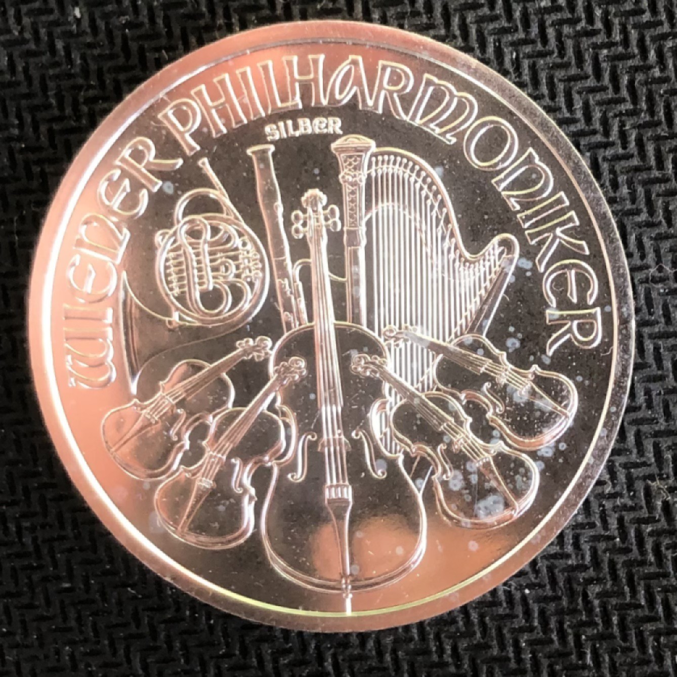 【保诚微拍】【自动拍卖、全场包邮】第19期 $ 硬币专场 $ 【投资银币】奥地利 2011年 爱乐团 投资银币（1盎司31.1克，99.9%银） 起拍价：179元