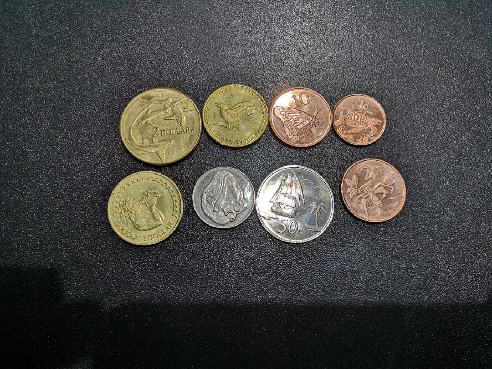 《外钞收藏家》第一百七十一期拍卖（本期97件） 2017年托克劳硬币一套8枚