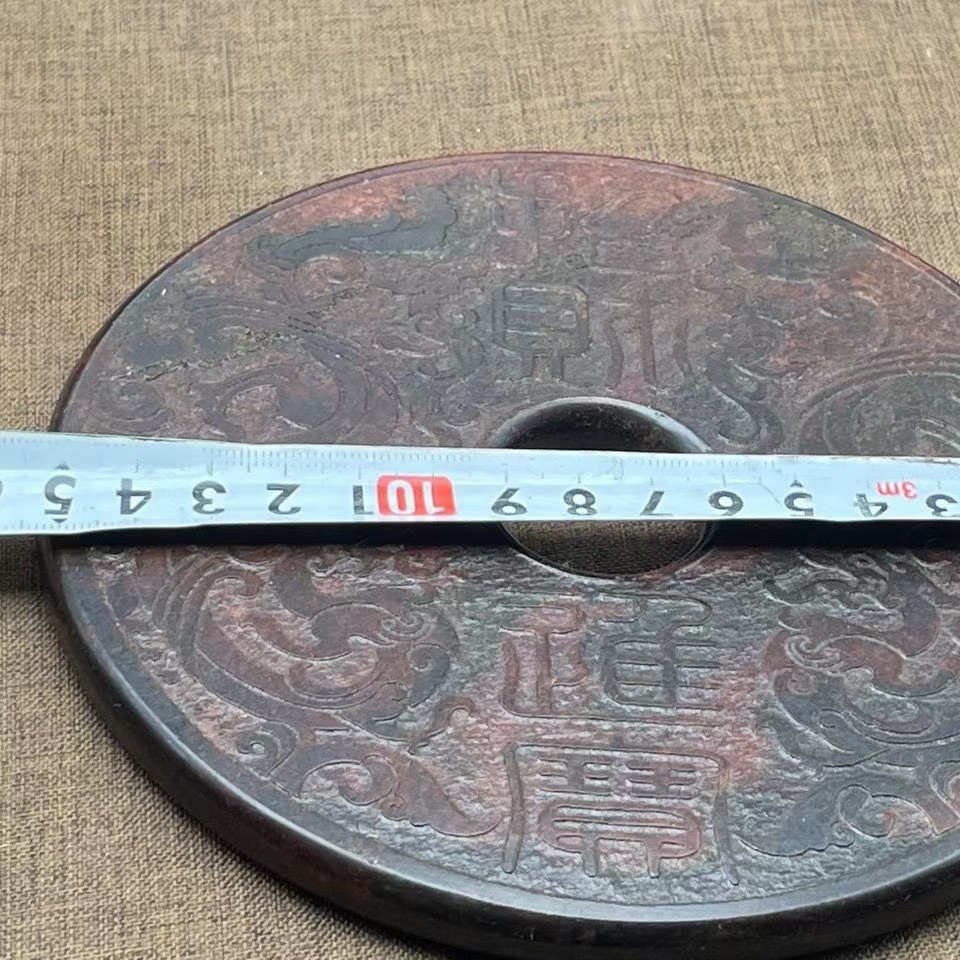 古玩玉器做旧岫玉老玉古玉雕手把件高古玉古董老物件招财进宝摆件