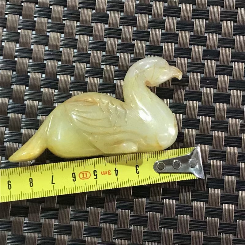汉代玉器古董老物件玉石收藏老玉古玉复古小饰品高古玉佩牌子摆件