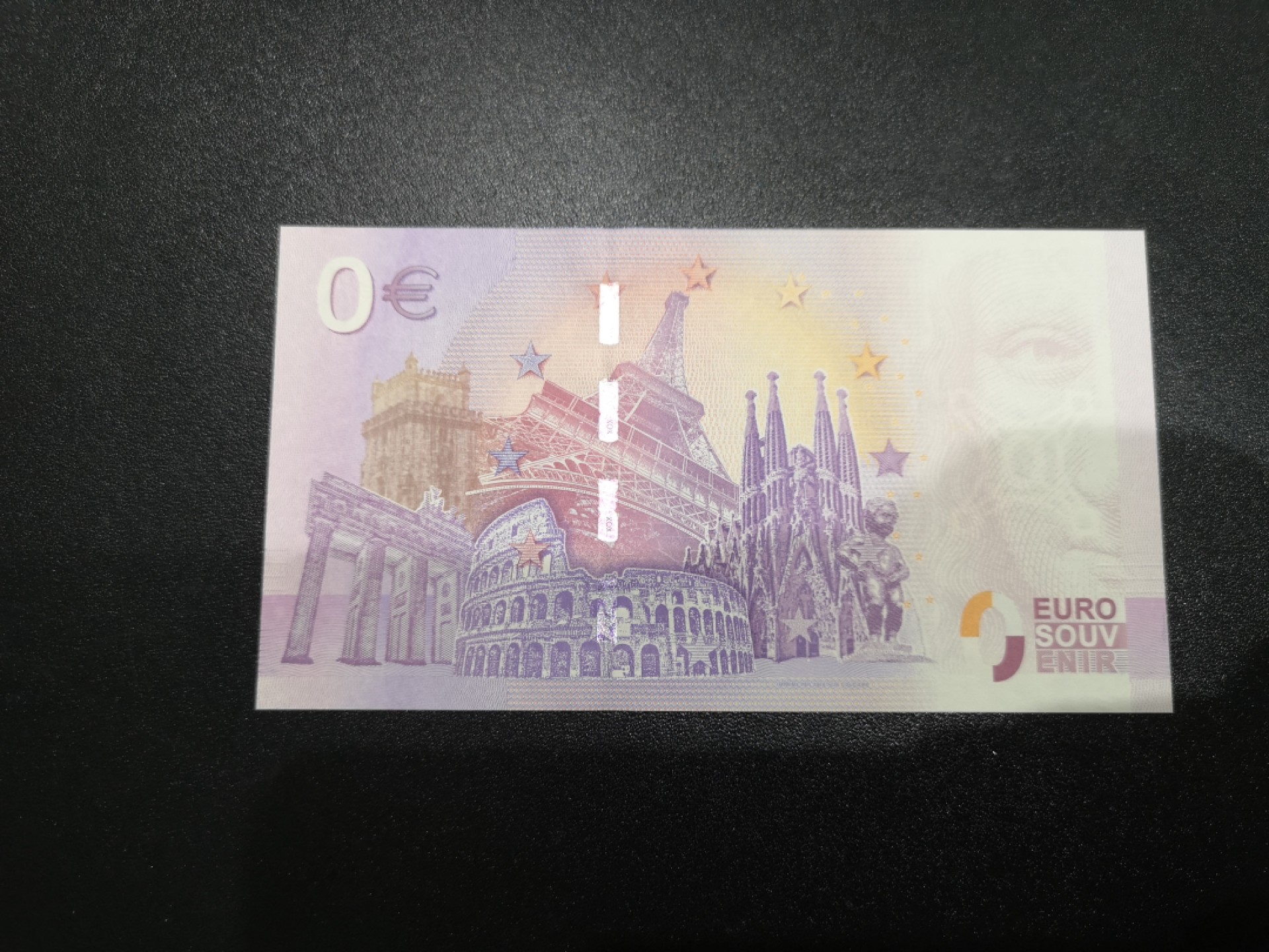 《外钞收藏家》第一百七十一期拍卖（本期97件） 2017年0欧元纪念钞 全新UNC