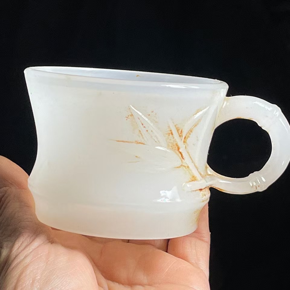 古玩捡漏乾隆年制明清古董玉石高古玉做旧琉璃老物件摆件杯子收藏