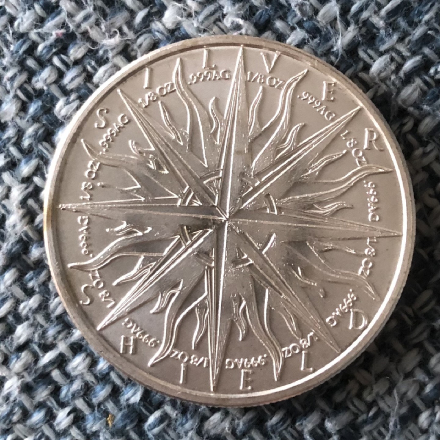 【保诚微拍】【自动拍卖、全场包邮】第19期 $ 硬币专场 $ 【投资银币】西班牙海盗银章（1盎司31.1克，99.9%银）