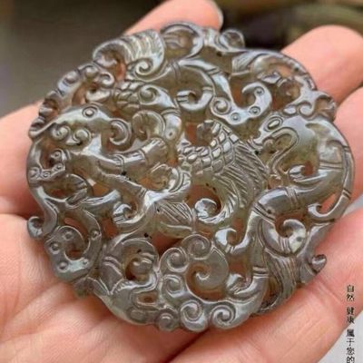 汉代古玩玉器玉璧古董高古玉老玉颈饰吊坠老岫玉把件挂件摆件龙凤 - 汉代古玩玉器玉璧古董高古玉老玉颈饰吊坠老岫玉把件挂件摆件龙凤