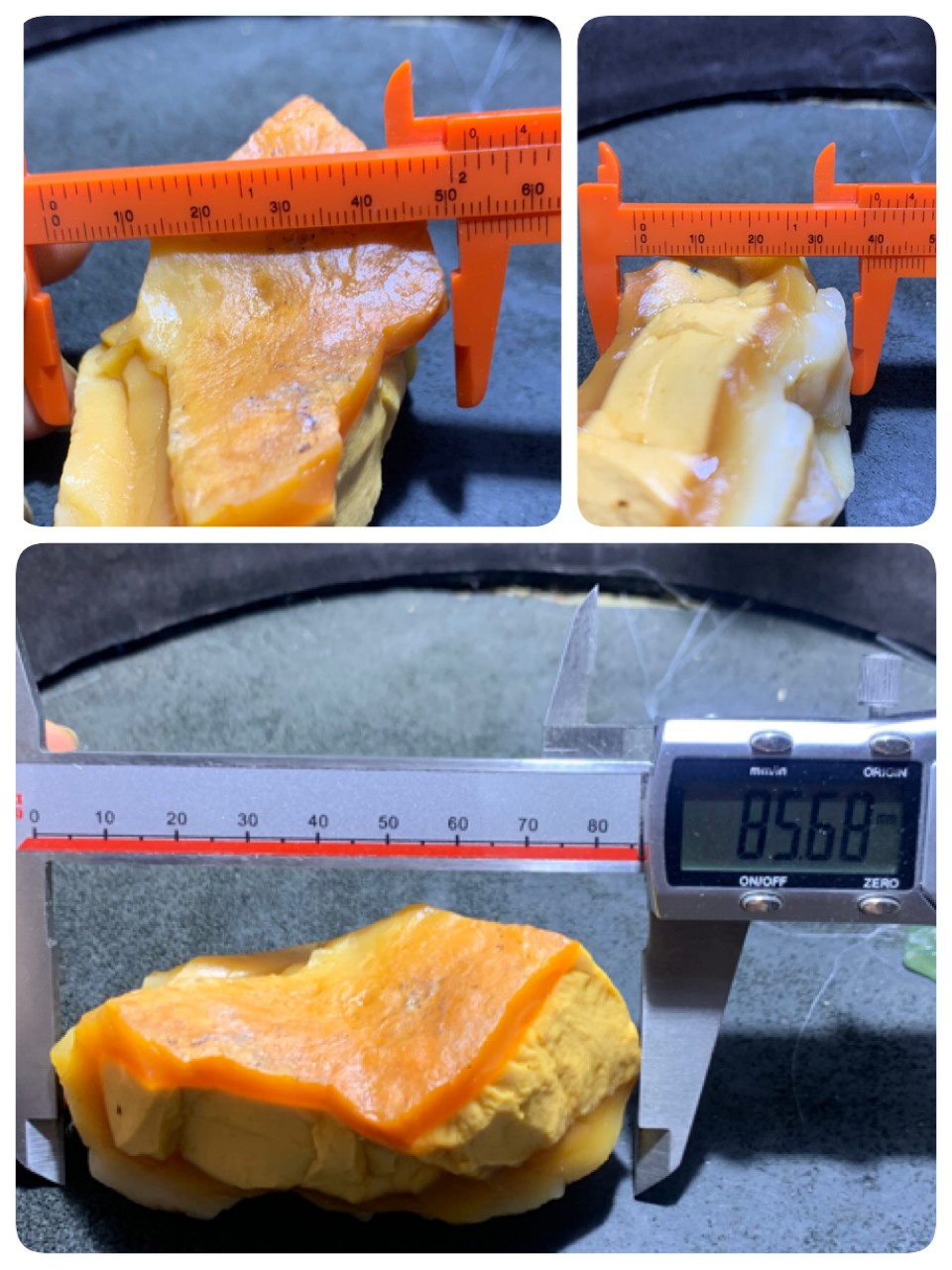 高玉化缅甸黄玉原石一颗！