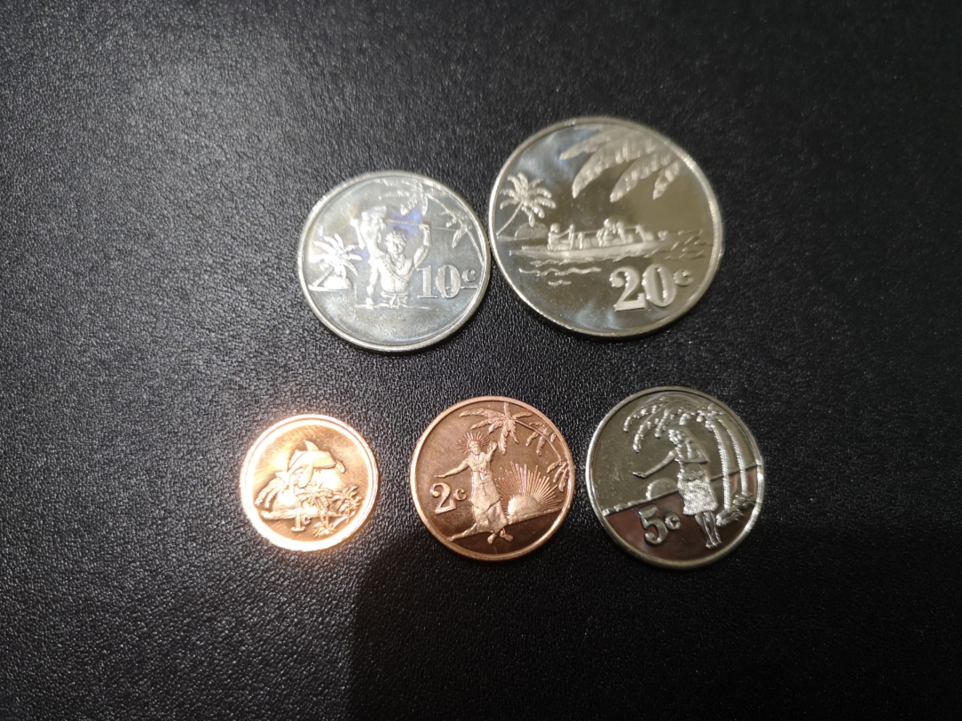 《外钞收藏家》第一百七十一期拍卖（本期97件） 2012年大西洋托克劳群岛 5枚套币 