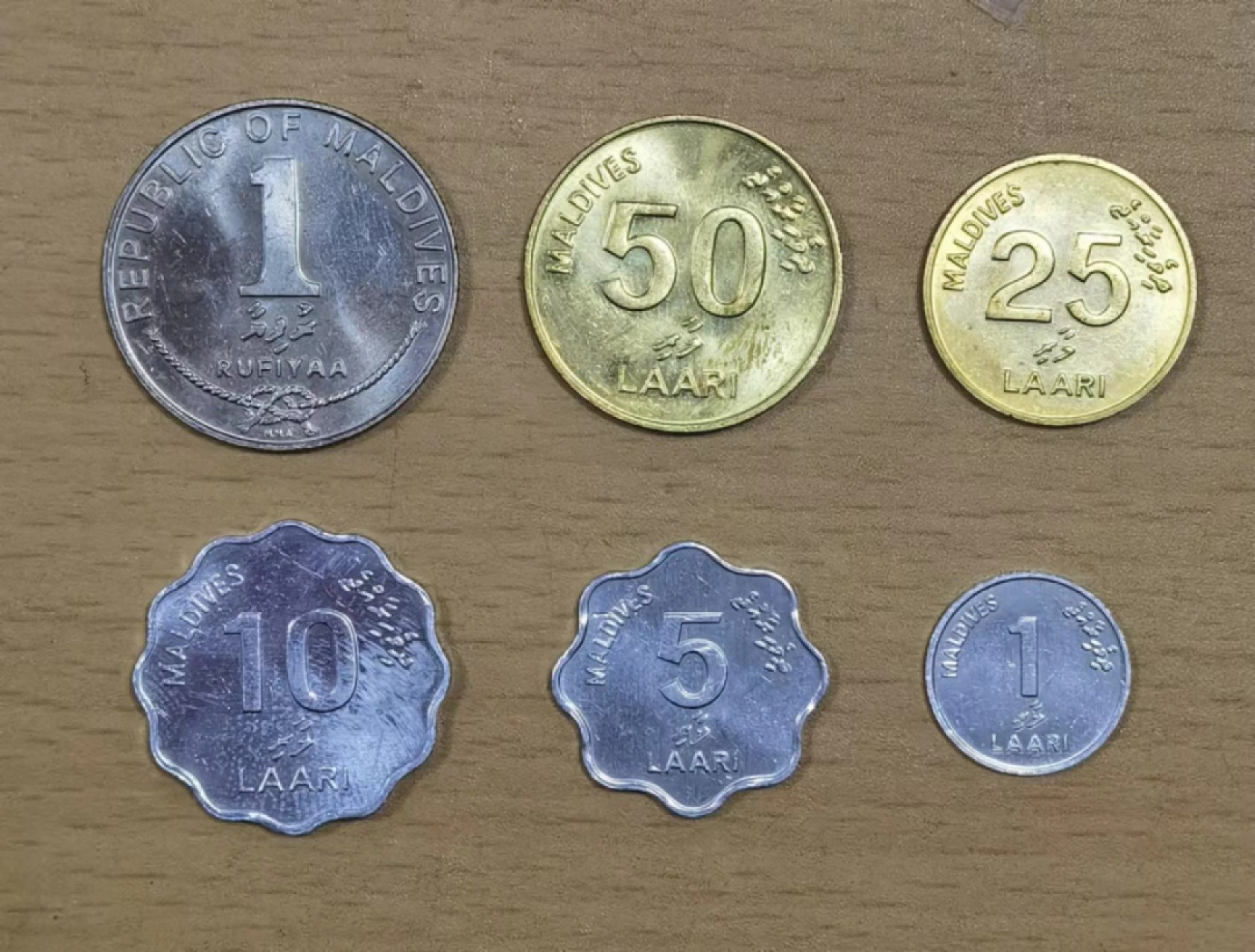 北京马甸外币专卖微拍第七十一期，非贵金属外国纪念币，流通币专场，陆续上新欢迎光临 马尔代夫