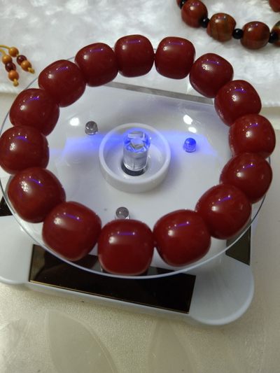 上等精品南红玛瑙手串柿子红樱桃高货太漂亮了 上等精品南红玛瑙手串柿子红樱桃高货太漂亮了