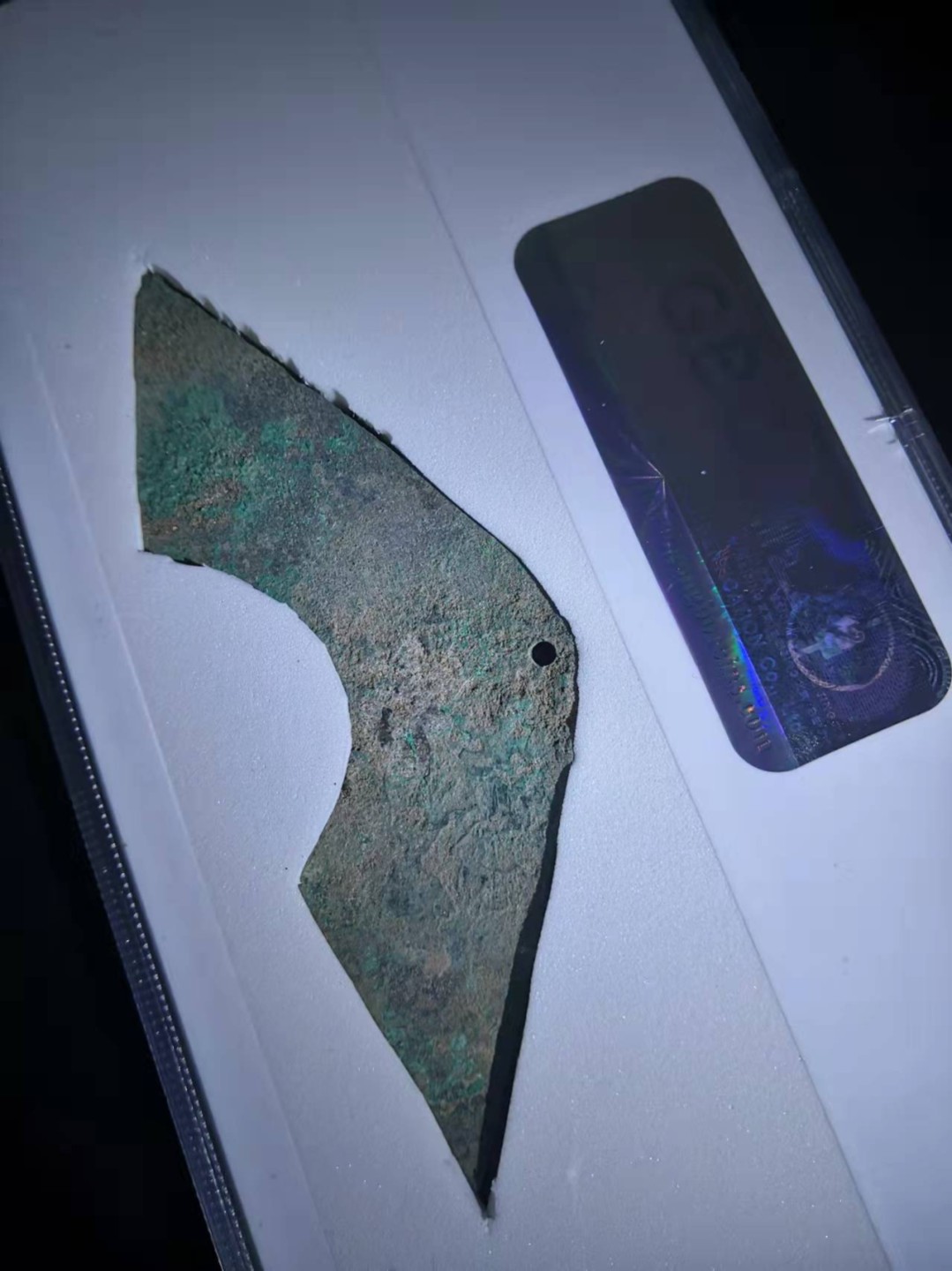 春秋秦汉古钱币 先秦桥梁币公博评级