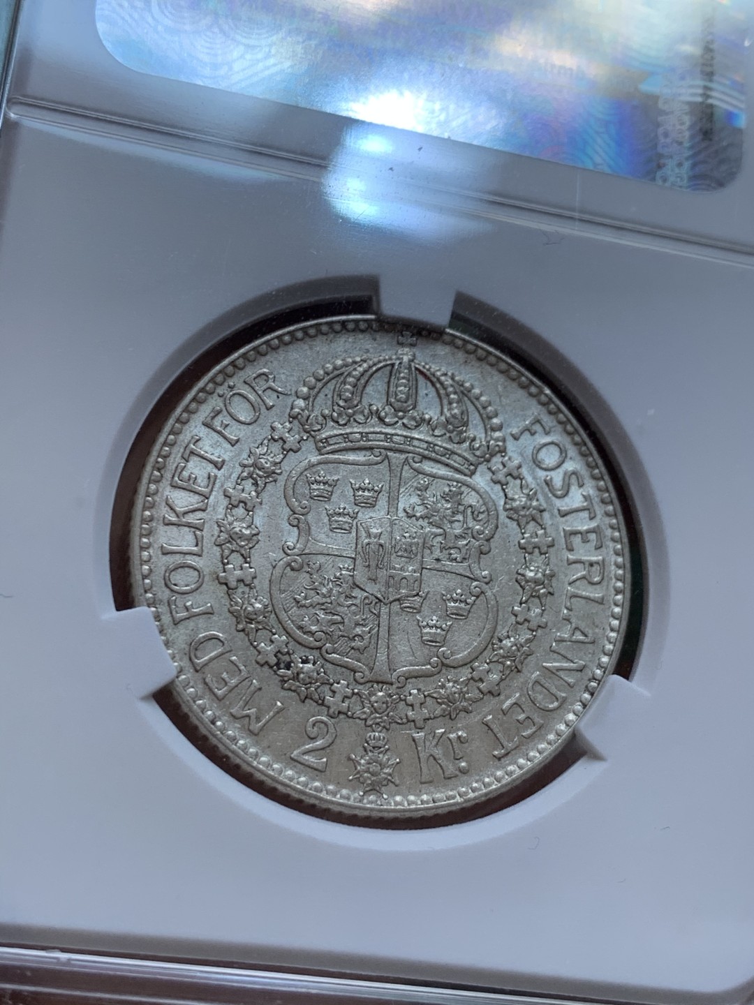 《竞宝斋》第39，40场-本周日，周一2场连拍（全场顺丰包邮） （瑞典早期 银币一对），1939年1克朗银币一枚，1936年2克朗银币一枚